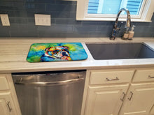 Load image into Gallery viewer, English Bulldog Hippie Dawg Dish Drying Mat