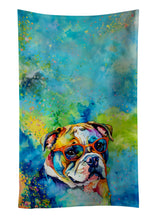 Load image into Gallery viewer, English Bulldog Hippie Dawg Kitchen Towel