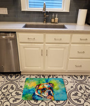 Load image into Gallery viewer, English Bulldog Hippie Dawg Memory Foam Kitchen Mat