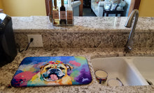 Load image into Gallery viewer, English Bulldog Hippie Dawg Dish Drying Mat