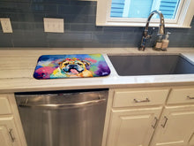 Load image into Gallery viewer, English Bulldog Hippie Dawg Dish Drying Mat