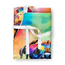 Load image into Gallery viewer, Bullmastiff Hippie Dawg Apron – Artist-Designed Kitchen, BBQ &amp; Craft Apron