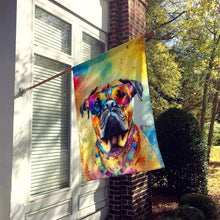 Load image into Gallery viewer, Bullmastiff Hippie Dawg House Flag