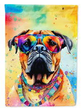 Load image into Gallery viewer, Bullmastiff Hippie Dawg House Flag
