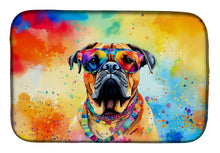 Load image into Gallery viewer, Bullmastiff Hippie Dawg Dish Drying Mat