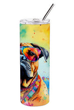 Load image into Gallery viewer, Bullmastiff Hippie Dawg Stainless Steel Skinny Tumbler