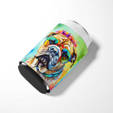 Load image into Gallery viewer, Bullmastiff Hippie Dawg Can or Bottle Hugger