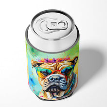 Load image into Gallery viewer, Bullmastiff Hippie Dawg Can or Bottle Hugger