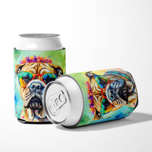 Load image into Gallery viewer, Bullmastiff Hippie Dawg Can or Bottle Hugger