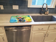 Load image into Gallery viewer, Bullmastiff Hippie Dawg Dish Drying Mat