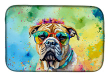 Load image into Gallery viewer, Bullmastiff Hippie Dawg Dish Drying Mat