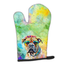 Load image into Gallery viewer, Bullmastiff Hippie Dawg Oven Mitt