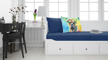 Load image into Gallery viewer, Bullmastiff Hippie Dawg Standard Pillowcase – Artistic Decorative Front, White Back