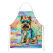 Load image into Gallery viewer, Cairn Terrier Hippie Dawg Apron – Artist-Designed Kitchen, BBQ &amp; Craft Apron