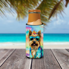 Load image into Gallery viewer, Cairn Terrier Hippie Dawg Slim Can Huggers – Fun, Functional Drink Coolers for Every Occasion