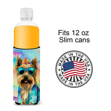 Load image into Gallery viewer, Cairn Terrier Hippie Dawg Slim Can Huggers – Fun, Functional Drink Coolers for Every Occasion