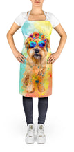 Load image into Gallery viewer, Cairn Terrier Hippie Dawg Apron – Artist-Designed Kitchen, BBQ &amp; Craft Apron