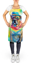 Load image into Gallery viewer, Cane Corso Hippie Dawg Apron – Artist-Designed Kitchen, BBQ &amp; Craft Apron