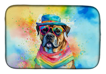 Load image into Gallery viewer, Cane Corso Hippie Dawg Dish Drying Mat
