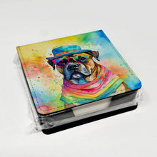 Load image into Gallery viewer, Cane Corso Hippie Dawg PU Leather Note Paper Holder