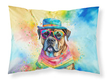 Load image into Gallery viewer, Cane Corso Hippie Dawg Standard Pillowcase – Artistic Decorative Front, White Back