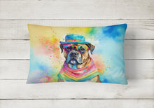 Load image into Gallery viewer, Cane Corso Hippie Dawg Fabric Decorative Pillow