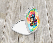 Load image into Gallery viewer, Cane Corso Hippie Dawg Compact Mirror – Stylish Purse Mirror with Artistic Covers