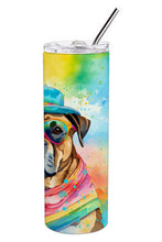 Load image into Gallery viewer, Cane Corso Hippie Dawg Stainless Steel Skinny Tumbler