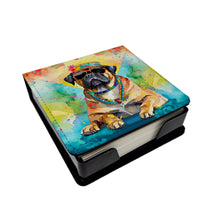 Load image into Gallery viewer, Cane Corso Hippie Dawg PU Leather Note Paper Holder