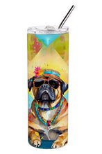 Load image into Gallery viewer, Cane Corso Hippie Dawg Stainless Steel Skinny Tumbler