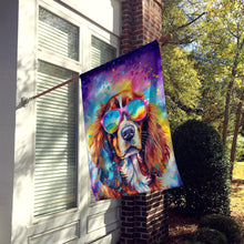 Load image into Gallery viewer, Cavalier Spaniel Hippie Dawg House Flag