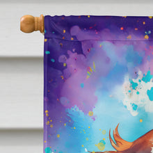 Load image into Gallery viewer, Cavalier Spaniel Hippie Dawg House Flag