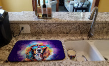 Load image into Gallery viewer, Cavalier Spaniel Hippie Dawg Dish Drying Mat