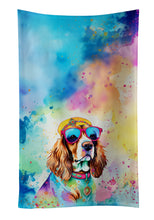 Load image into Gallery viewer, Cavalier Spaniel Hippie Dawg Kitchen Towel