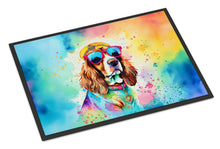 Load image into Gallery viewer, Cavalier Spaniel Hippie Dawg Doormat - 18X27 Indoor / Outdoor Rug | Made in USA