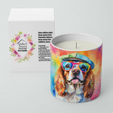 Load image into Gallery viewer, Cavalier Spaniel Hippie Dawg Decorative Soy Candle