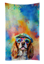 Load image into Gallery viewer, Cavalier Spaniel Hippie Dawg Kitchen Towel