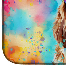 Load image into Gallery viewer, Cavalier Spaniel Hippie Dawg Dish Drying Mat