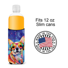 Load image into Gallery viewer, Chihuahua Hippie Dawg Slim Can Huggers – Fun, Functional Drink Coolers for Every Occasion