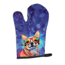 Load image into Gallery viewer, Chihuahua Hippie Dawg Oven Mitt