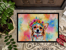 Load image into Gallery viewer, Chihuahua Hippie Dawg Doormat - 18X27 Indoor / Outdoor Rug | Made in USA