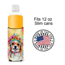 Load image into Gallery viewer, Chihuahua Hippie Dawg Slim Can Huggers – Fun, Functional Drink Coolers for Every Occasion