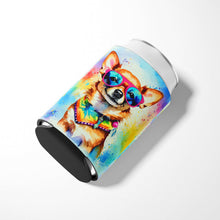 Load image into Gallery viewer, Chihuahua Hippie Dawg Can or Bottle Hugger