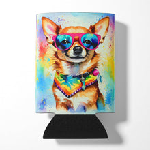 Load image into Gallery viewer, Chihuahua Hippie Dawg Can or Bottle Hugger