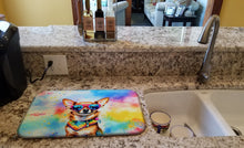 Load image into Gallery viewer, Chihuahua Hippie Dawg Dish Drying Mat