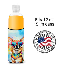 Load image into Gallery viewer, Chihuahua Hippie Dawg Slim Can Huggers – Fun, Functional Drink Coolers for Every Occasion