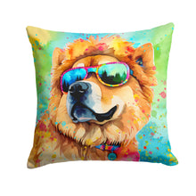 Load image into Gallery viewer, Chow Chow Hippie Dawg Fabric Decorative Pillow