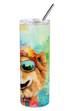 Load image into Gallery viewer, Chow Chow Hippie Dawg Stainless Steel Skinny Tumbler
