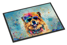 Load image into Gallery viewer, Chow Chow Hippie Dawg Doormat - 18X27 Indoor / Outdoor Rug | Made in USA
