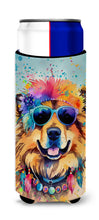 Load image into Gallery viewer, Chow Chow Hippie Dawg Slim Can Huggers – Fun, Functional Drink Coolers for Every Occasion
